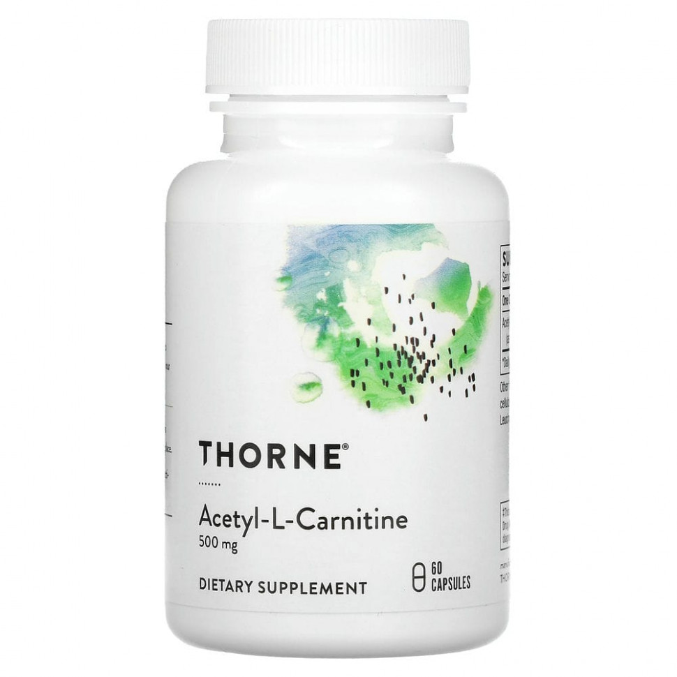   (Iherb) Thorne Research, Carnityl, -L-, 60     -     , -, 