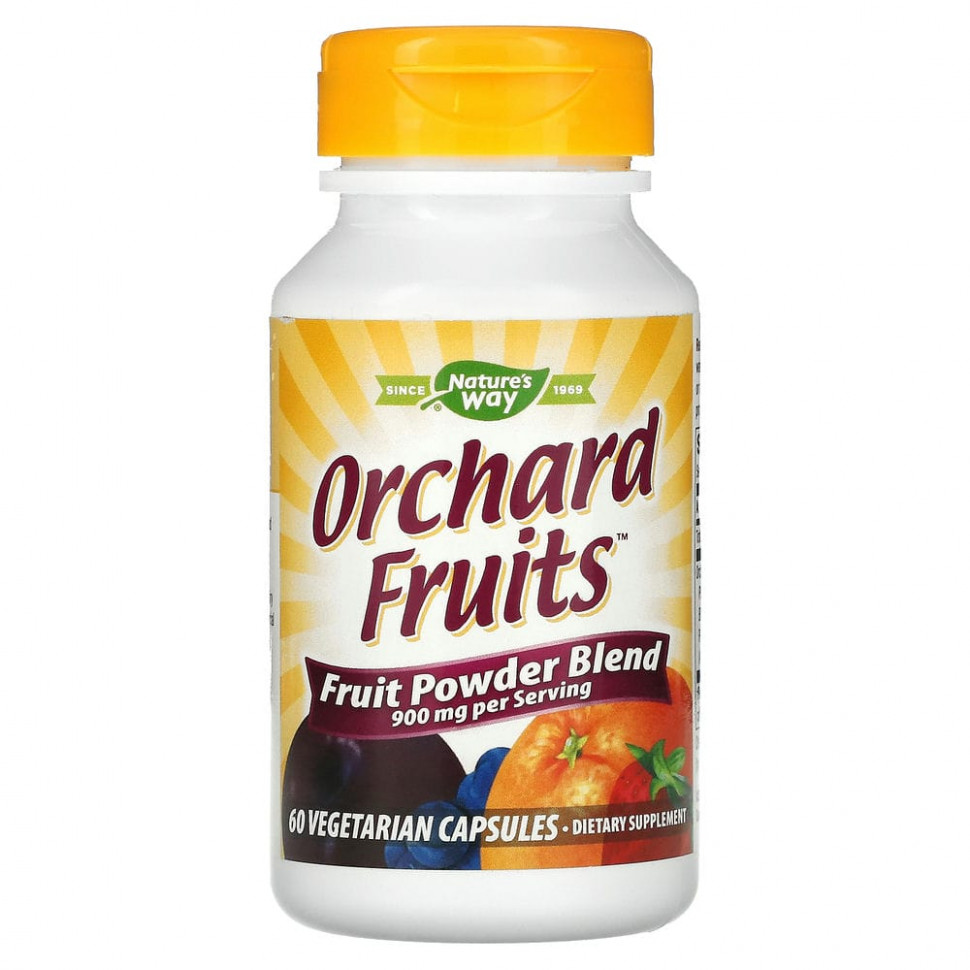   (Iherb) Nature's Way, Orchard Fruits,   , 450 , 60  ,   2710 