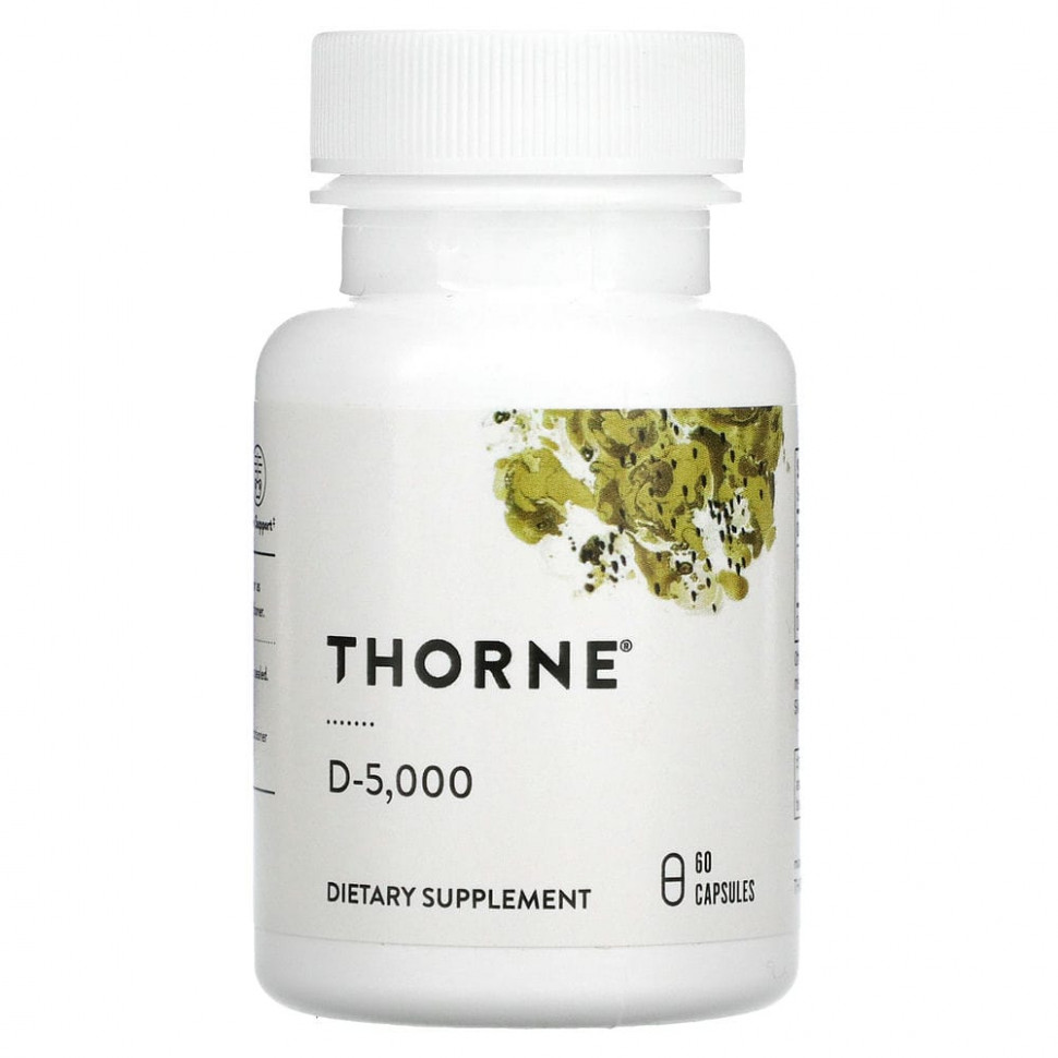   (Iherb) Thorne Research, D-5000, 125  (5000 ), 60     -     , -, 