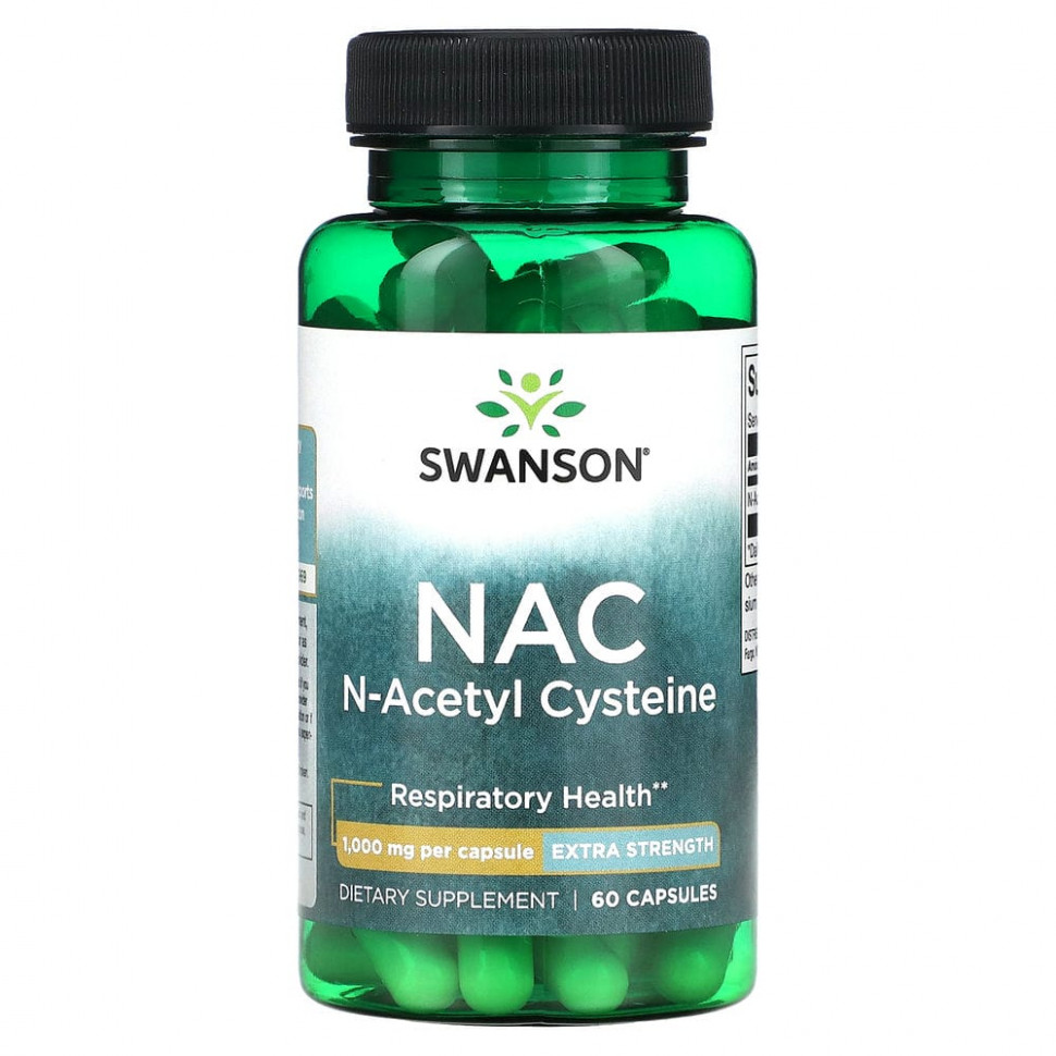   (Iherb) Swanson, NAC N-, 1000 , 60     -     , -, 