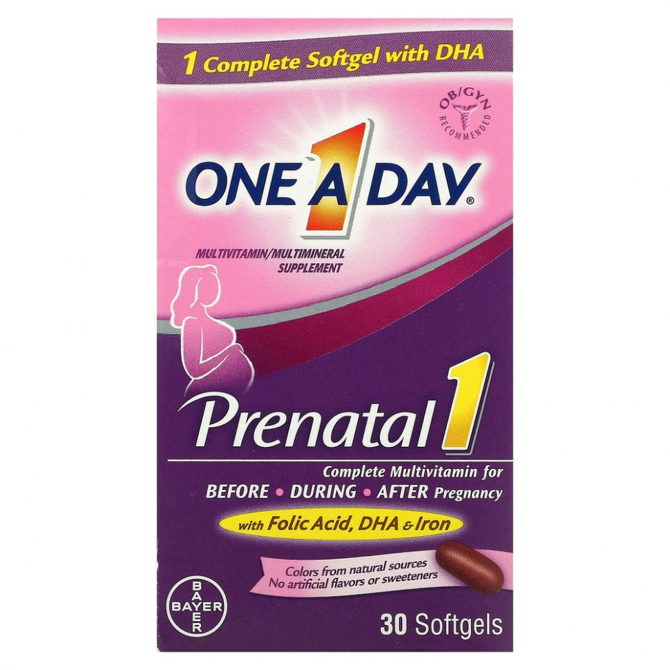   (Iherb) One-A-Day,   1   ,   ,  /  , 30      -     , -, 