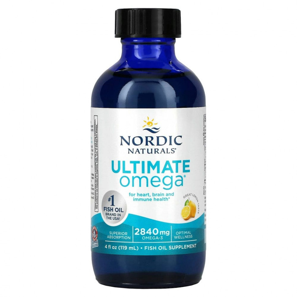   (Iherb) Nordic Naturals, Ultimate Omega,   , 2840 , 119  (4 . )    -     , -, 