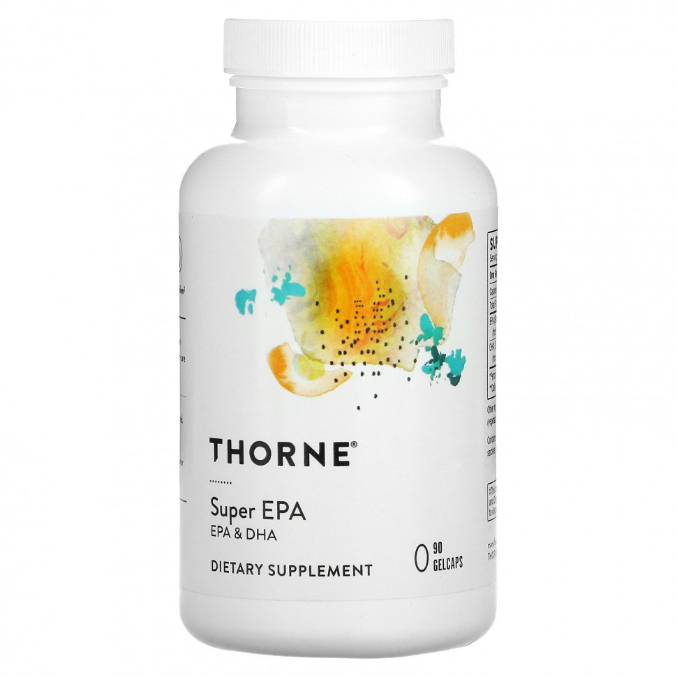 ���� ������ (Iherb) Thorne Research, Super EPA, ��� � ���, 90 ������, ������ �� 5690 ���