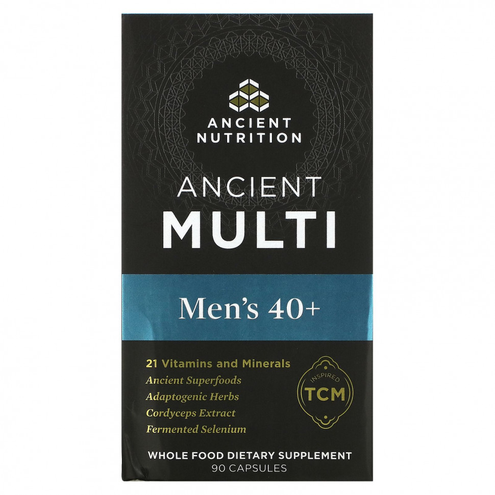 ���� ������ (Iherb) Dr. Axe / Ancient Nutrition, Ancient Multi, ��� ������ �� 40 ���, 90 ������, ������ �� 7330 ���