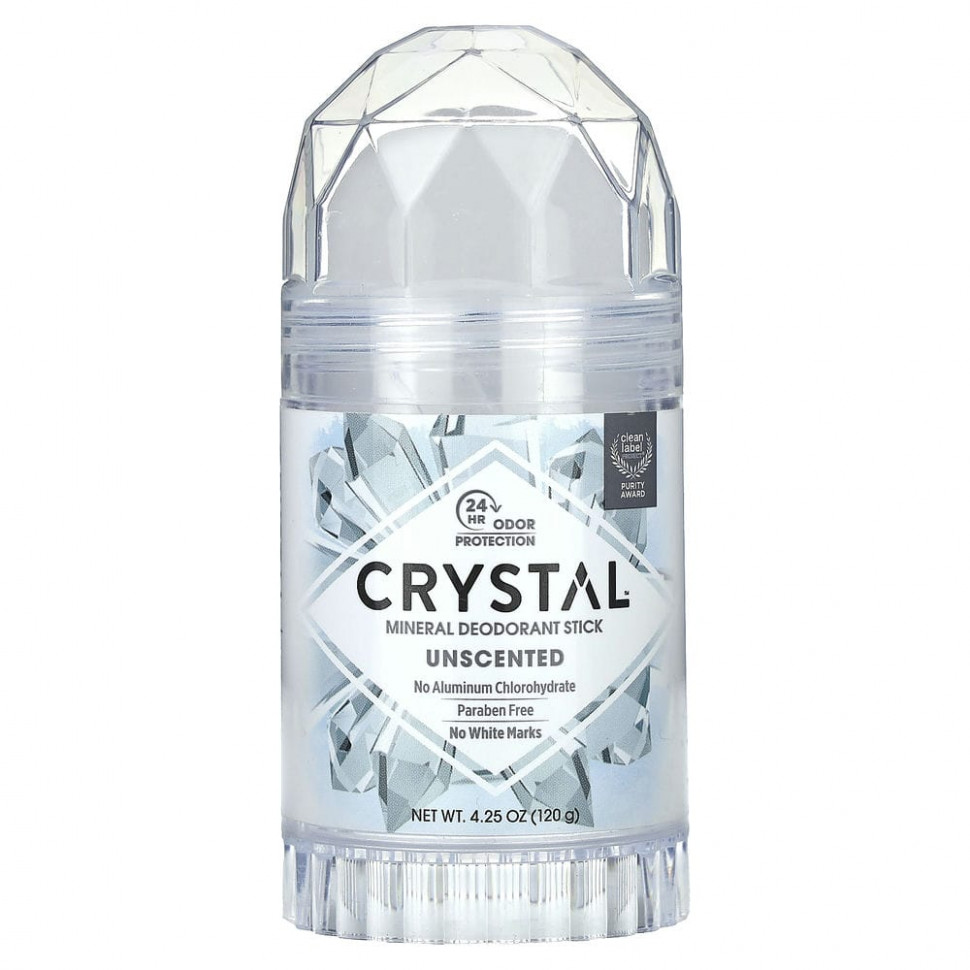 ���� ������ (Iherb) Crystal Body Deodorant, ����������� ����������-��������, ��� ������, 120 � (4,25 �����), ������ �� 1580 ���