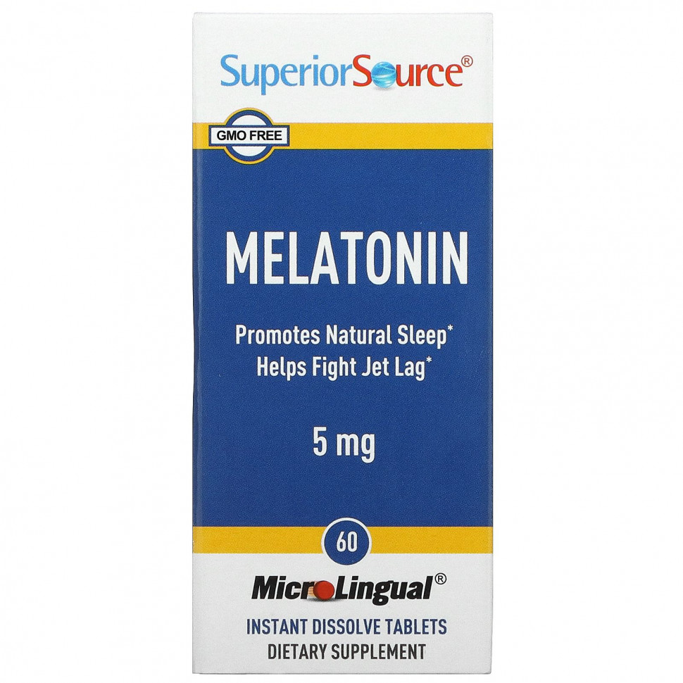 ���� ������ (Iherb) Superior Source, ���������, 5 ��, 60 ����������������� ���������������� ��������, ������ �� 1820 ���
