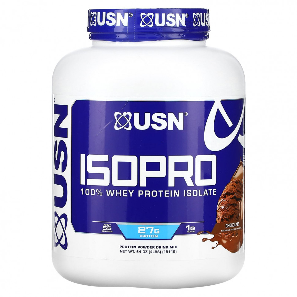   (Iherb) USN, IsoPro, 100%   , , 1814  (4 )    -     , -, 