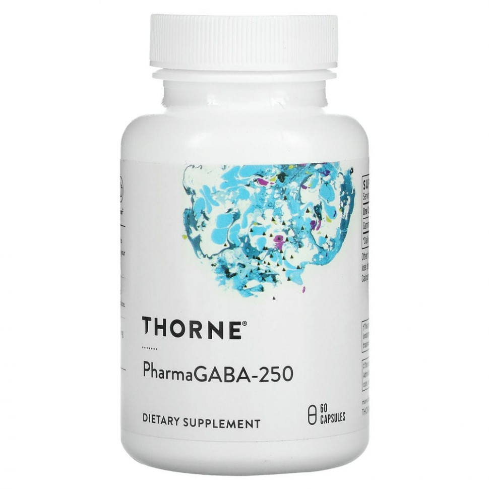   (Iherb) Thorne Research, PharmaGABA-250, 60     -     , -, 