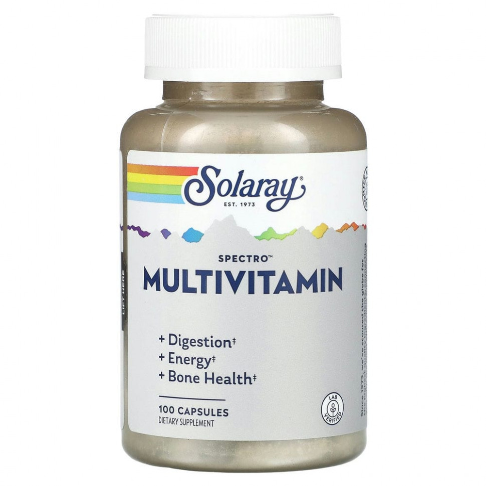   (Iherb) Solaray, Spectro, , 100     -     , -, 