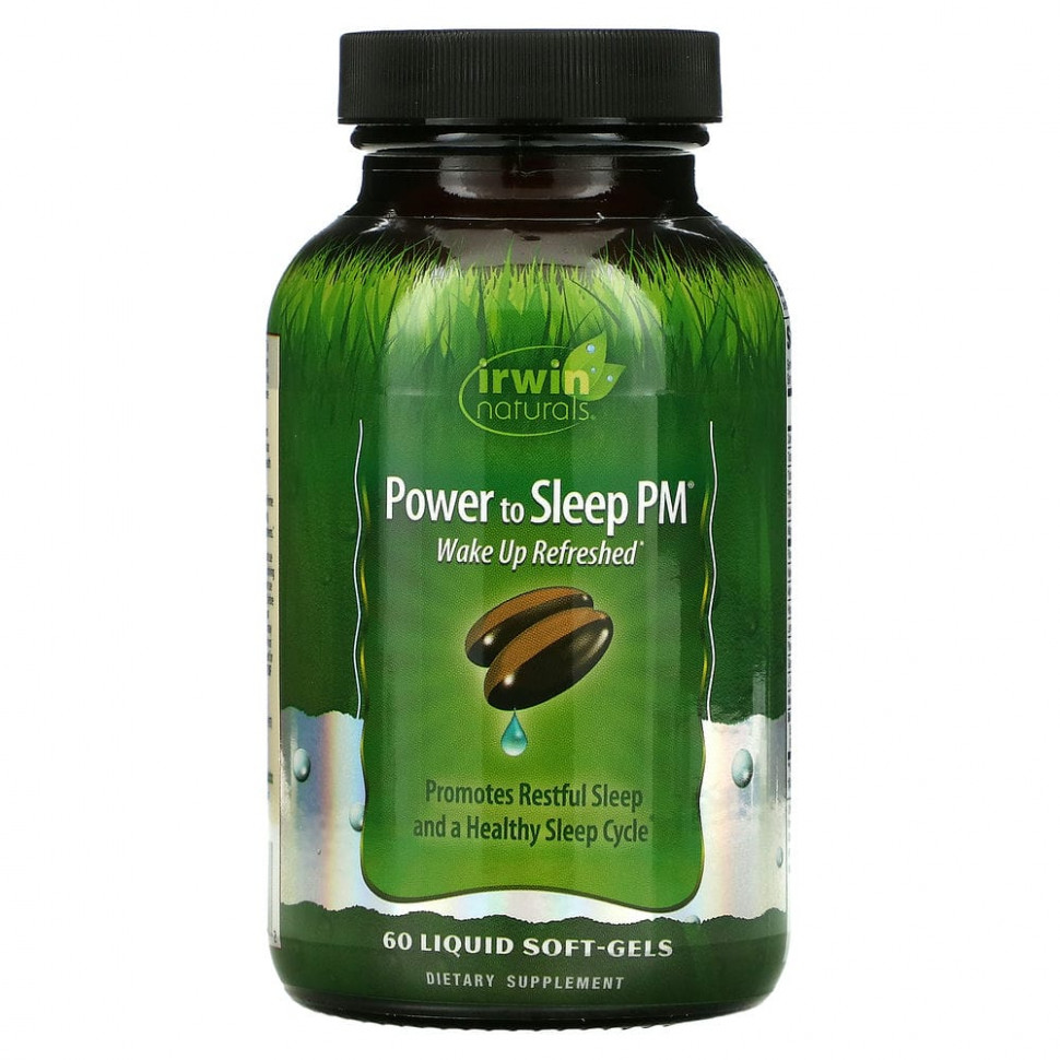 ���� ������ (Iherb) Irwin Naturals, Power to Sleep PM, 60 ������ ����������� ������ � ���������, ������ �� 3500 ���