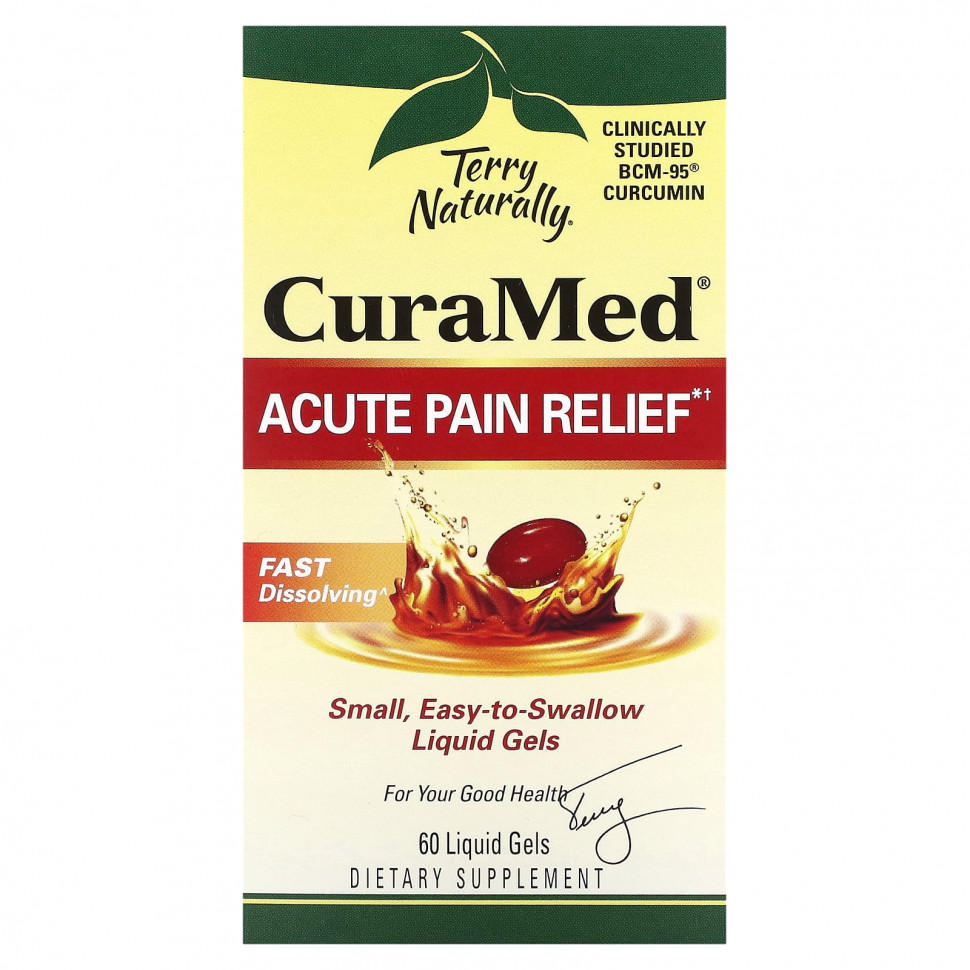 ���� ������ (Iherb) Terry Naturally, CuraMed, �������� ��� ������ ����, 60 ������ �����, ������ �� 6650 ���