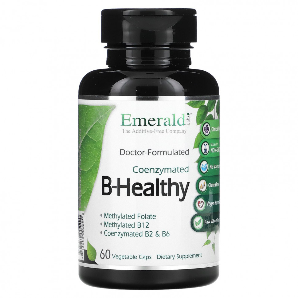 ���� ������ (Iherb) Emerald Laboratories, B-Healthy, 60 �������������� ������, ������ �� 4380 ���