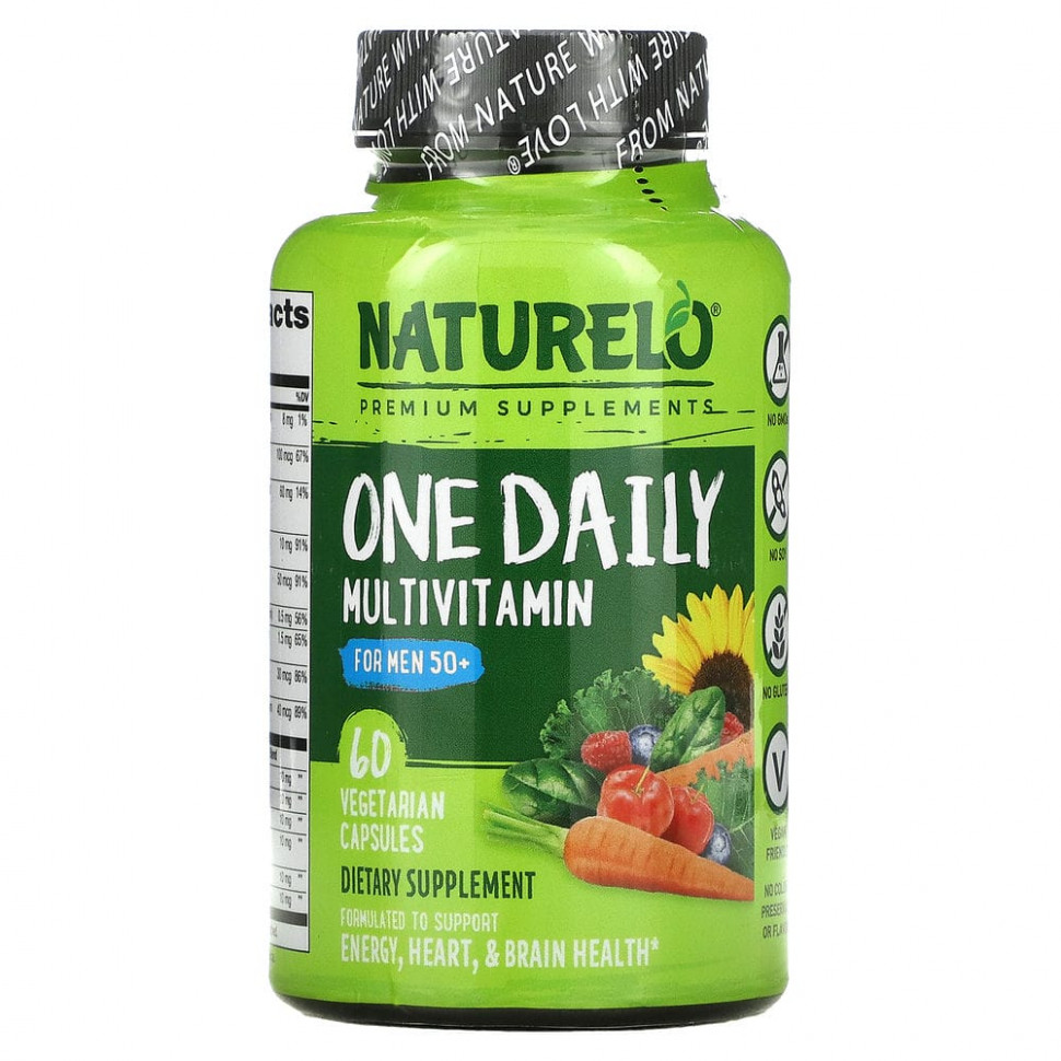 ���� ������ (Iherb) NATURELO, �������������� ��� ������ ������ 50 ��� ��� ������ ���� ��� � ����, 60 �������������� ������, ������ �� 4750 ���