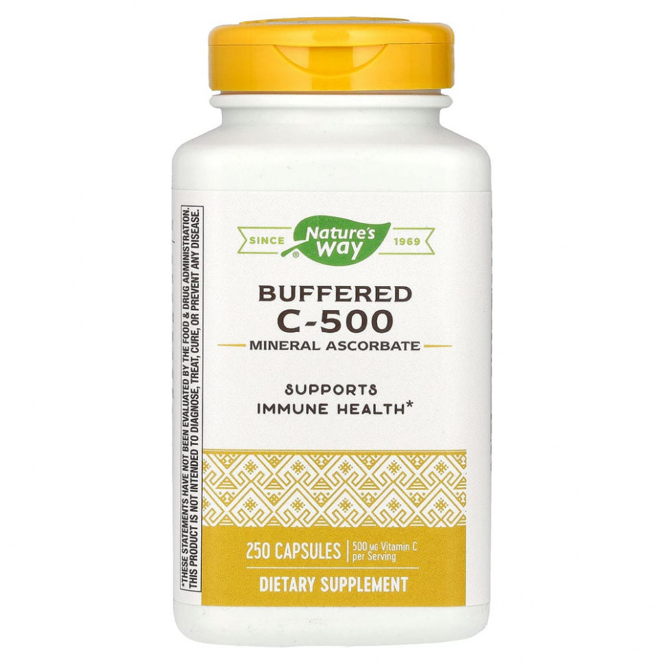 ���� ������ (Iherb) Nature's Way, �������������� ������� C-500, 500 ��, 250 ������, ������ �� 4450 ���