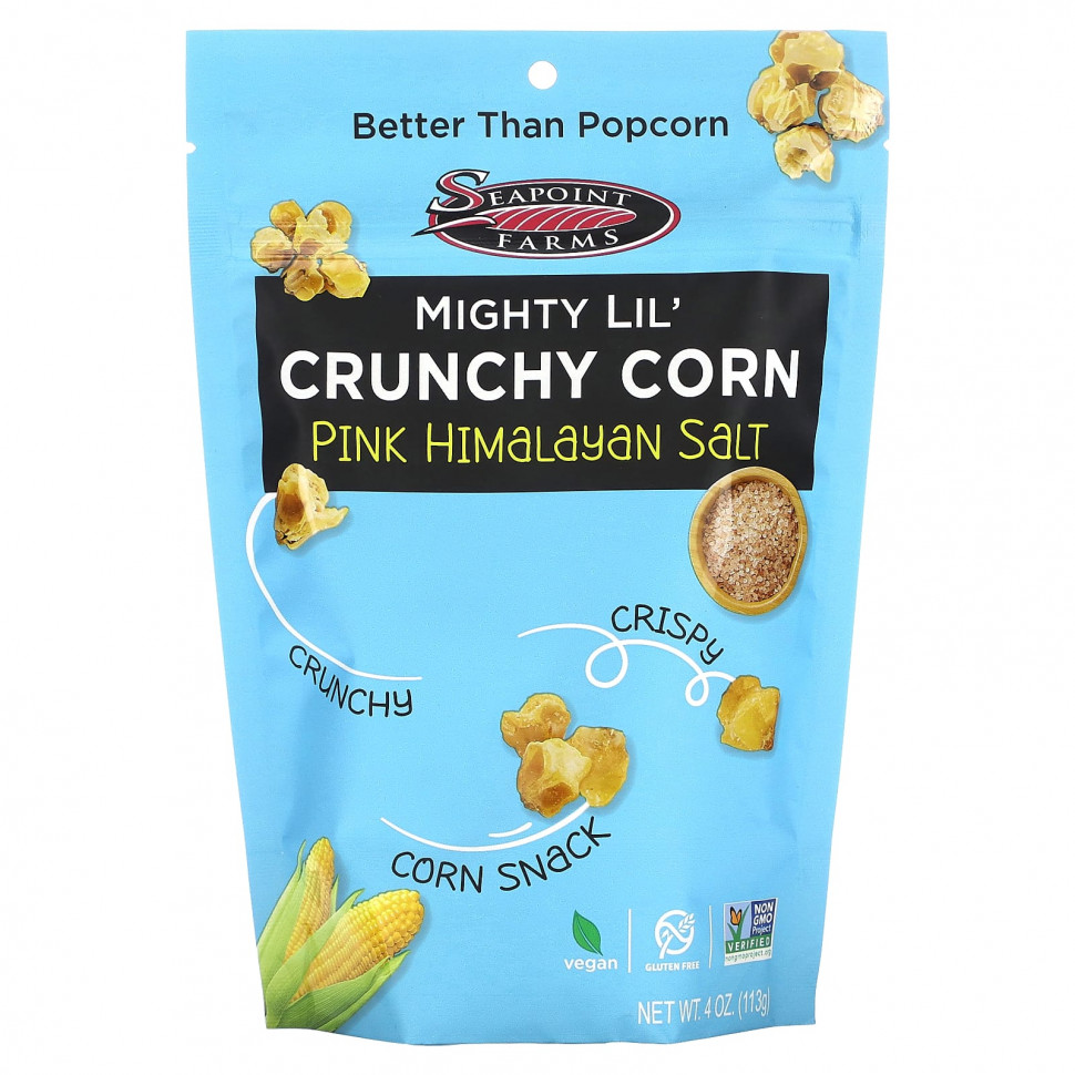   (Iherb) Seapoint Farms, Mighty Lil 'Crunchy Corn,   , 113  (4 )    -     , -, 