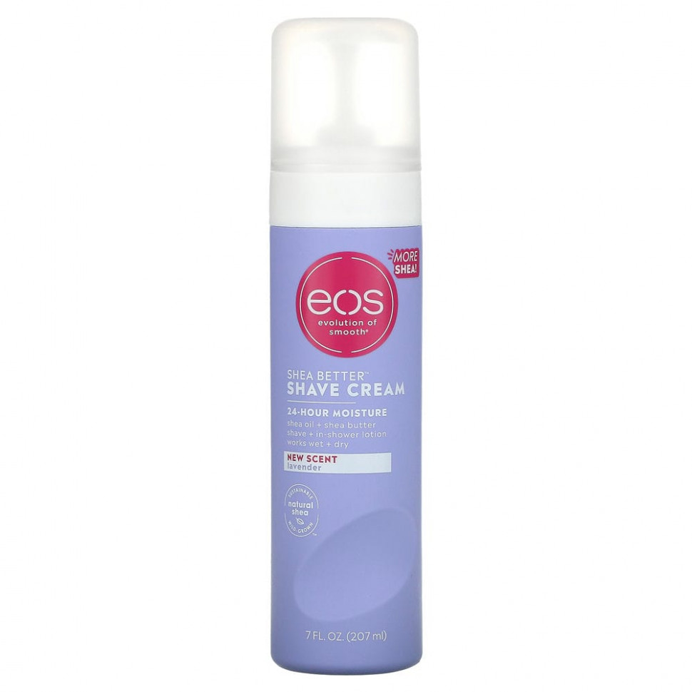 ���� ������ (Iherb) EOS, Shea Better, ���� ��� ������, � ������� �������, 207 �� (7 ����. �����), ������ �� 1550 ���