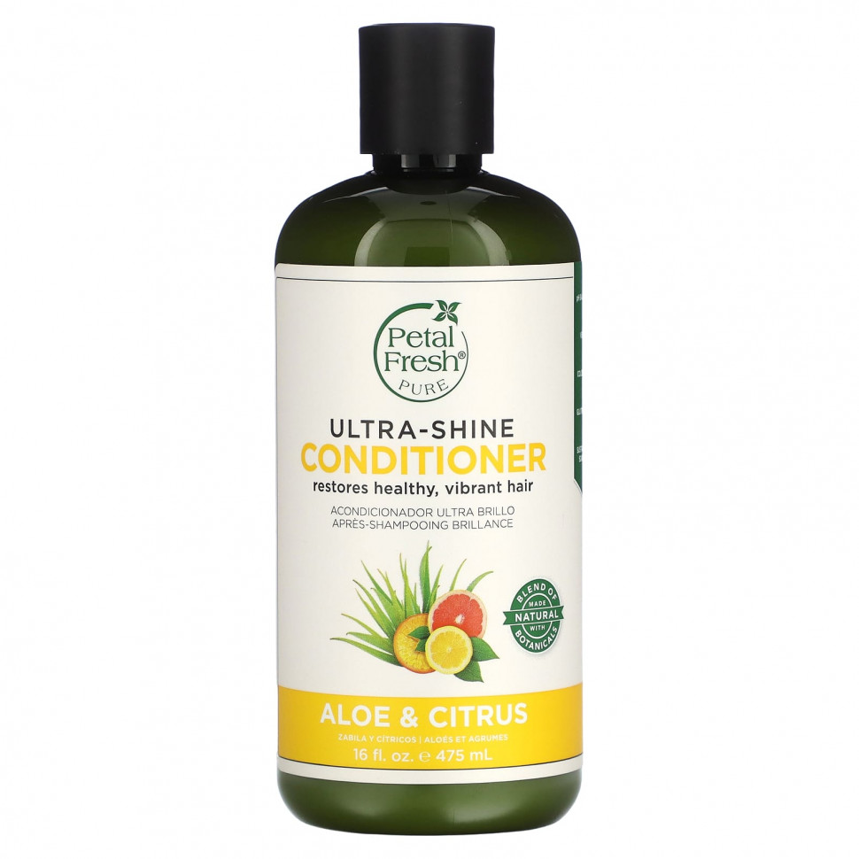   (Iherb) Petal Fresh, Pure, Ultra-Shine Conditioner, Aloe & Citrus, 16 fl oz (475 ml)    -     , -, 