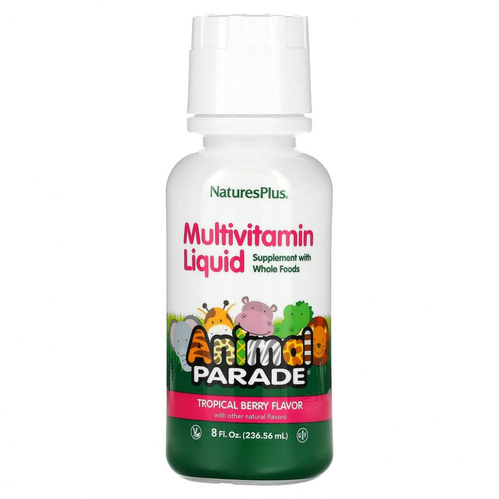 ���� ������ (Iherb) NaturesPlus, Source of Life, Animal Parade, ������ �������������� ��� �����, ���� ����������� ����������� ����, 236,56 �� (8 ����. �����), ������ �� 1960 ���