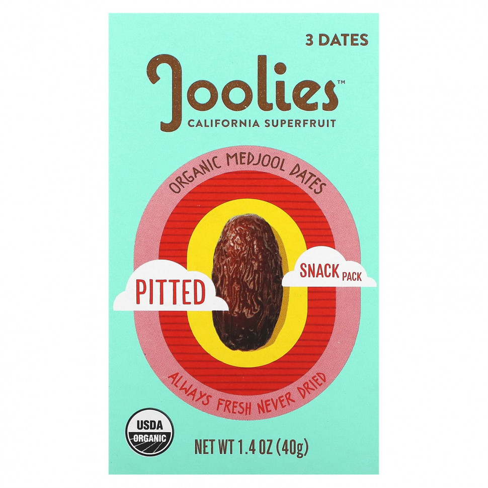   (Iherb) Joolies,   Medjool,  , , 40  (1,4 )    -     , -, 