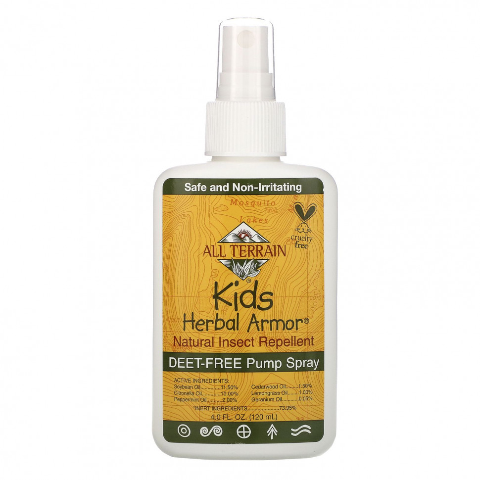   (Iherb) All Terrain, Kids Herbal Armor,    , 120  (4 . )    -     , -, 