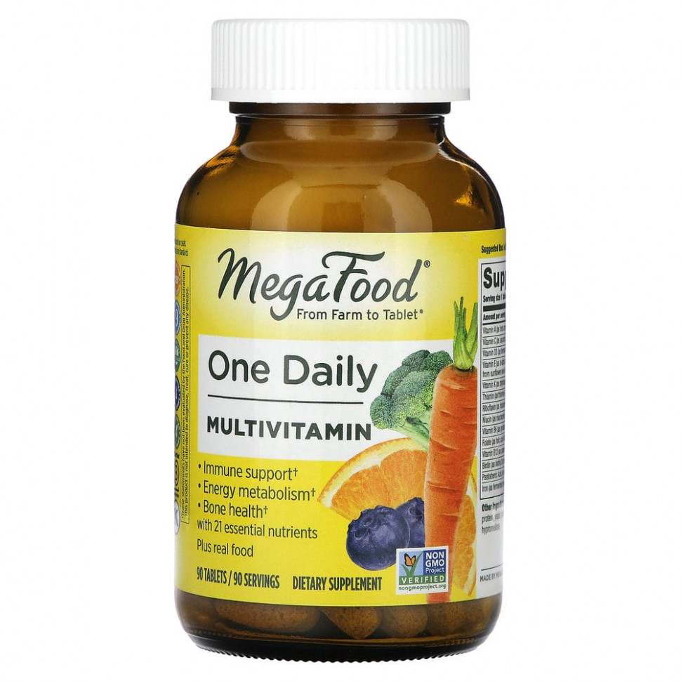   (Iherb) MegaFood, One Daily,       , 90     -     , -, 