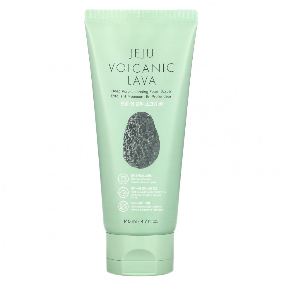 ���� ������ (Iherb) The Face Shop, Jeju Volcanic Lava, ������ ����� ��� ��������� �������� ���, 4,7 ����. ����� (140 ��), ������ �� 1880 ���