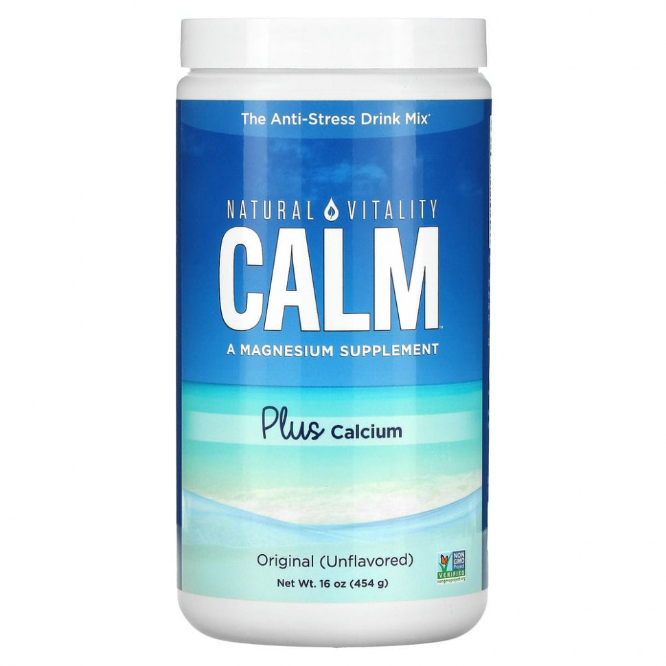   (Iherb) Natural Vitality, CALM  ,    ,  ( ), 454  (16 )    -     , -, 