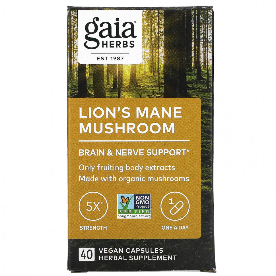 ���� ������ (Iherb) Gaia Herbs, ���� ������� �����, 40 ��������� ������, ������ �� 4840 ���