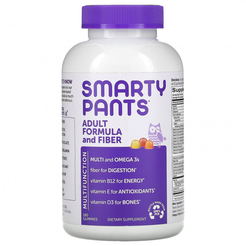 ���� ������ (Iherb) SmartyPants, ������� � ���������� ��� ��������, �����, ��������, ����� � ��������, 180 ����������� ������, ������ �� 7550 ���