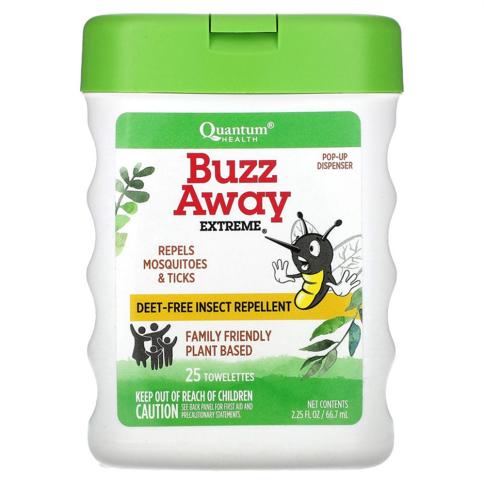   (Iherb) Quantum Health, Buzz Away Extreme,     , 25     -     , -, 