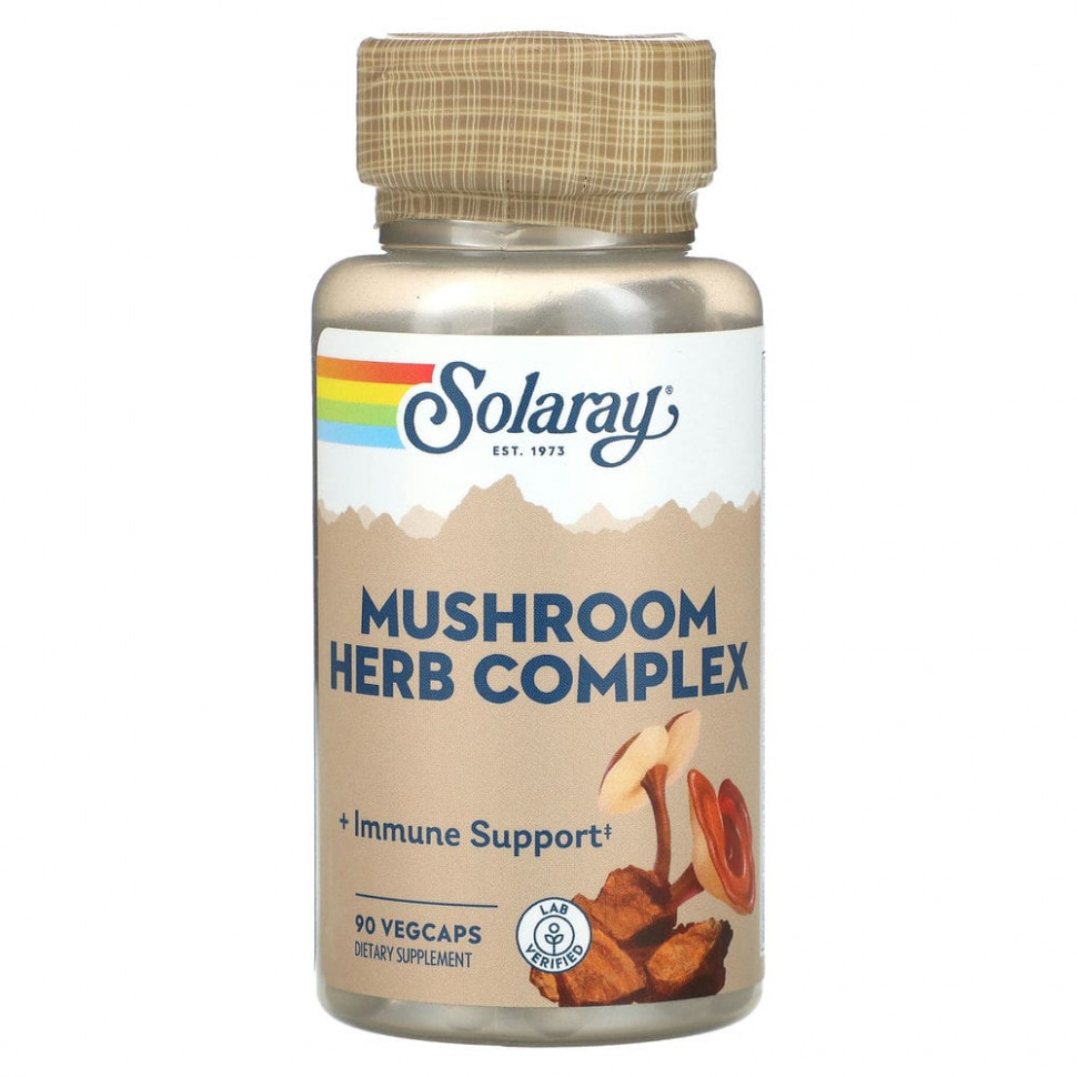 ���� ������ (Iherb) Solaray, �������� ������ � ����, 90 �������������� ������, ������ �� 3380 ���