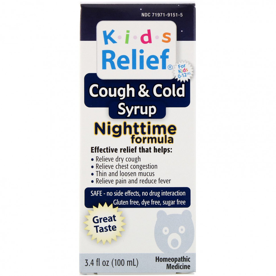 ���� ������ (Iherb) Homeolab USA, Kids Relief, ����� �� ����� � ��������, ������ �����, ��� ����� 0�12 ���, 100 �� (3,4 ����. �����), ������ �� 2000 ���