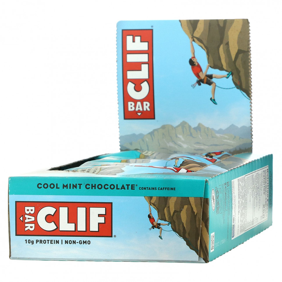 ���� ������ (Iherb) Clif Bar, Energy Bar, ���������� ������ �������, 12 ����������, 68 � (2,40 �����) ������, ������ �� 6100 ���