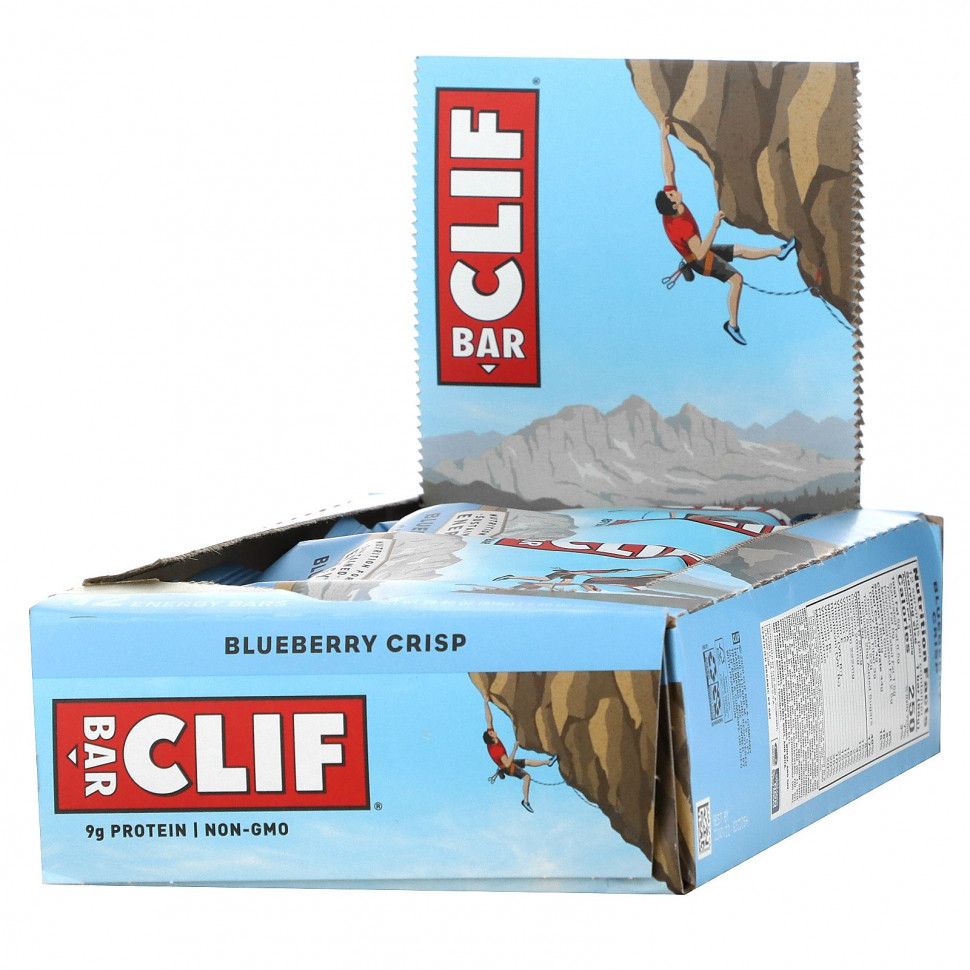 ���� ������ (Iherb) Clif Bar, One Bar, ��������� ������� � ���������, 12 ����������, ��� ������� 68 � (2,40 �����), ������ �� 6100 ���