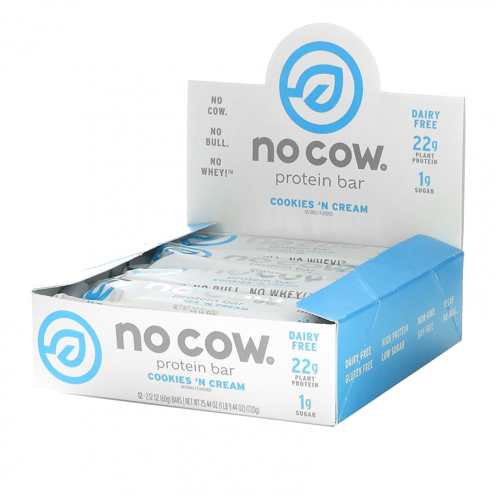   (Iherb) No Cow,  ,     , 12 , 60  (2,12 )    -     , -, 