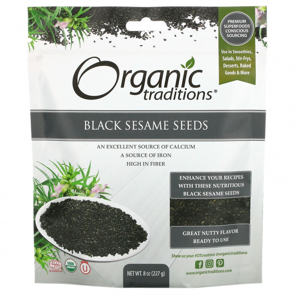 ���� ������ (Iherb) Organic Traditions, ������ ������� �������, 227 � (8 �����), ������ �� 1430 ���