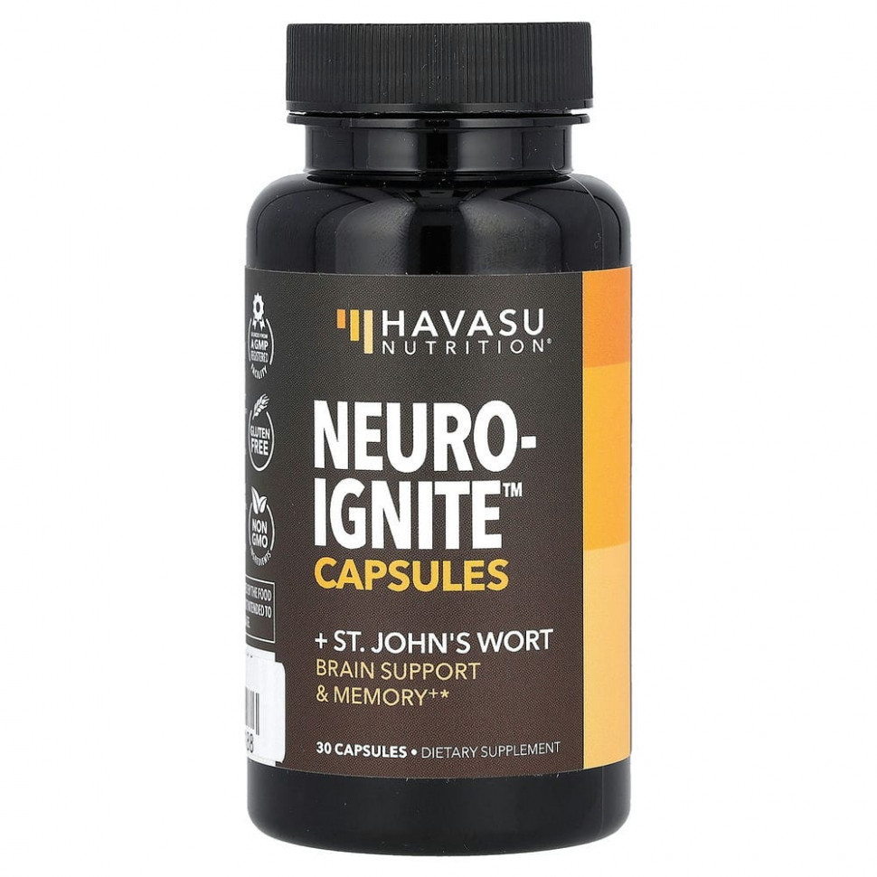   (Iherb) Havasu Nutrition, NeuroIGNITE, 30     -     , -, 