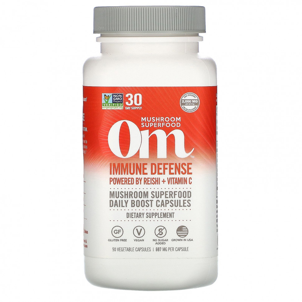   (Iherb) Om Mushrooms,  ,      C, 697 , 90      -     , -, 