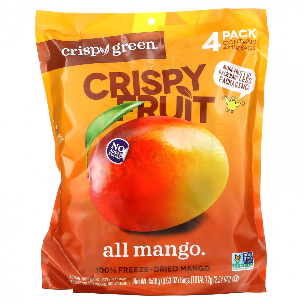   (Iherb) Crispy Green, Crispy Fruit,  , 4   18  (0,63 )    -     , -, 