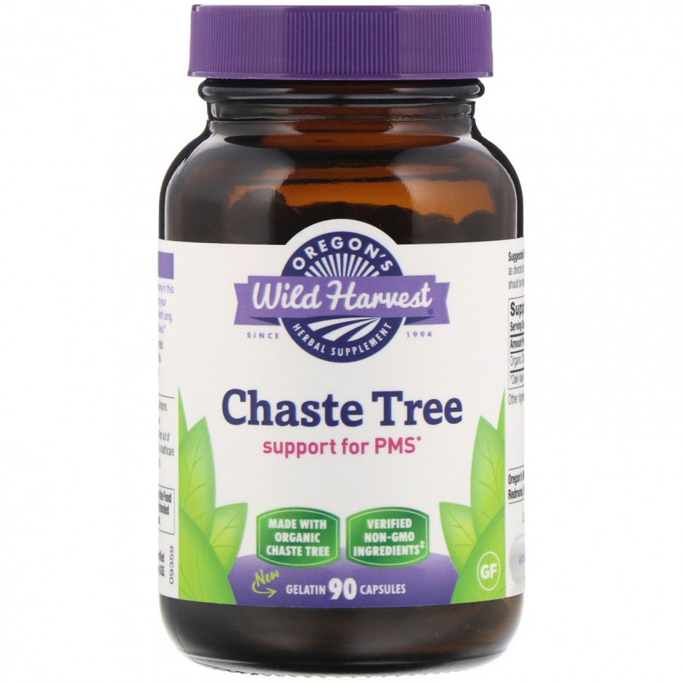 ���� ������ (Iherb) Oregon's Wild Harvest, Chaste Tree, 90 ����������� ������, ������ �� 2990 ���