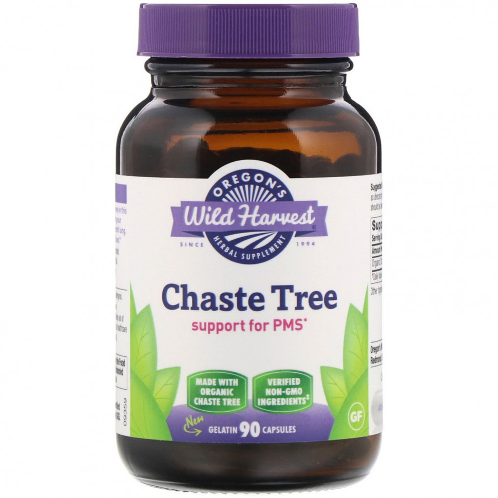   (Iherb) Oregon's Wild Harvest, Chaste Tree, 90      -     , -, 