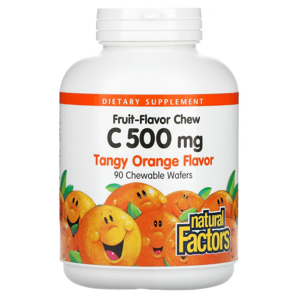 ���� ������ (Iherb) Natural Factors, ����������� ������� C �� ������ �������, ��������� ��������, 500 ��, 90 ����������� ������, ������ �� 2440 ���