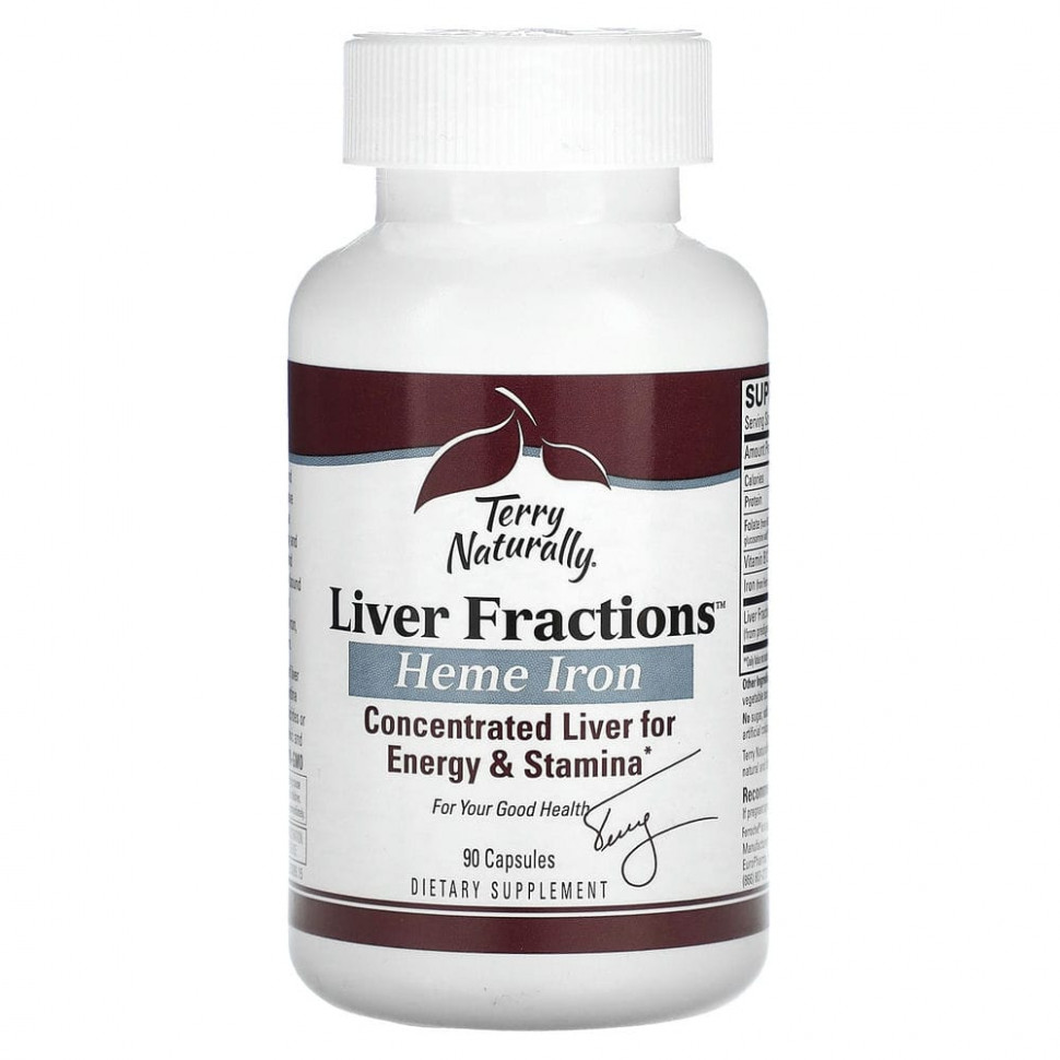   (Iherb) Terry Naturally, Liver Fractions, 90     -     , -, 