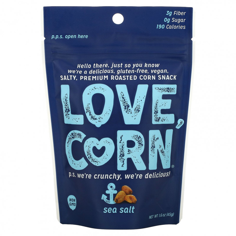 ���� ������ (Iherb) Love Corn, ���������� �������� ������������ ��������, ������� ����, 45 � (1,6 �����), ������ �� 560 ���