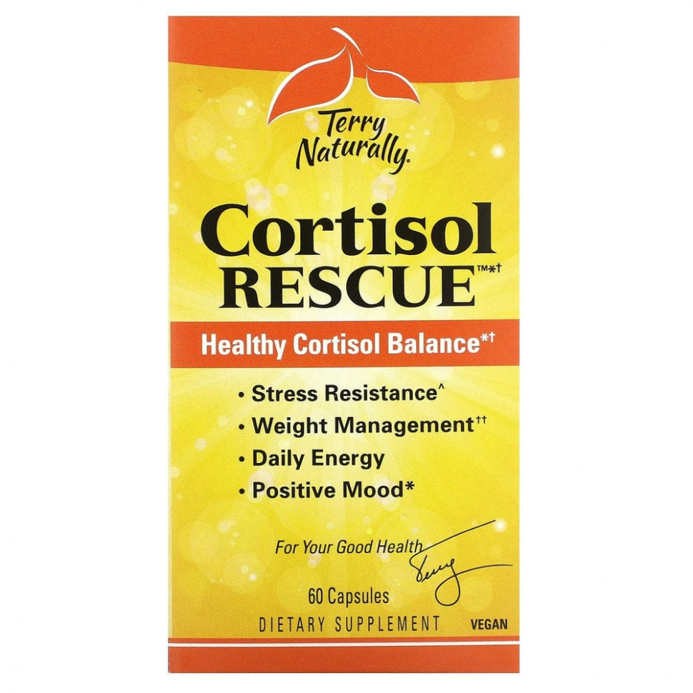   (Iherb) Terry Naturally, Cortisol Rescue, 60     -     , -, 