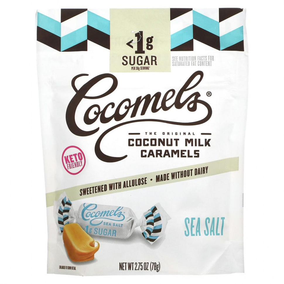 ���� ������ (Iherb) Cocomels, �������� �� ���������� ������ � ������� �����, ��� ������, 78 � (2,75 �����), ������ �� 1110 ���