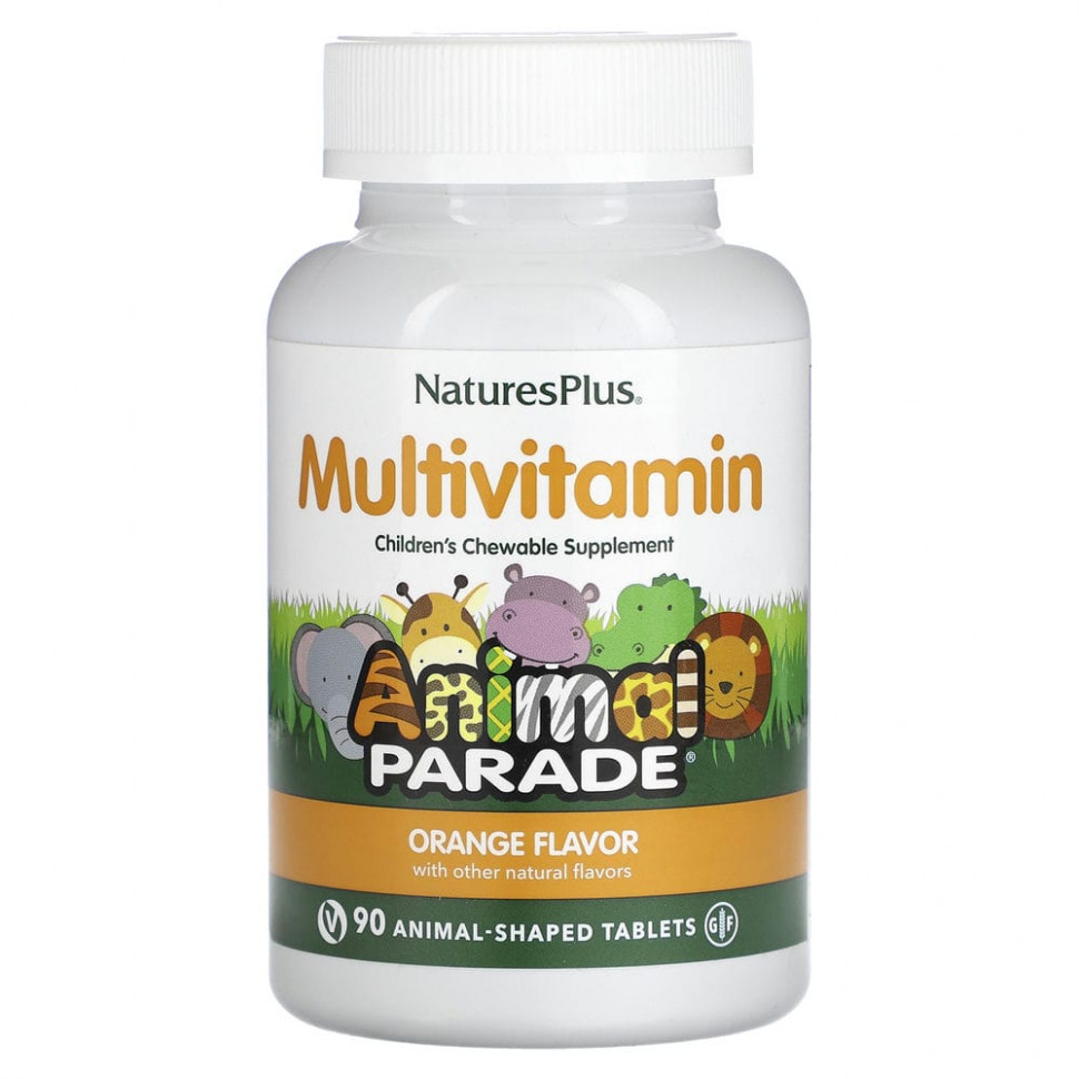 ���� ������ (Iherb) NaturesPlus, Animal Parade, ������� ����������� ��������������, ��������, 90 �������� � ����� ��������, ������ �� 2600 ���