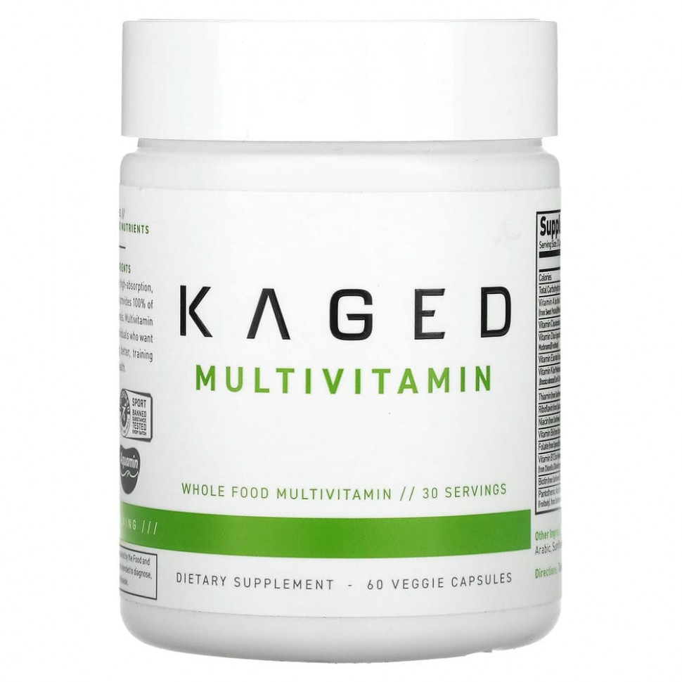   (Iherb) Kaged Muscle, MultiVitamin, 60  ,   6310 