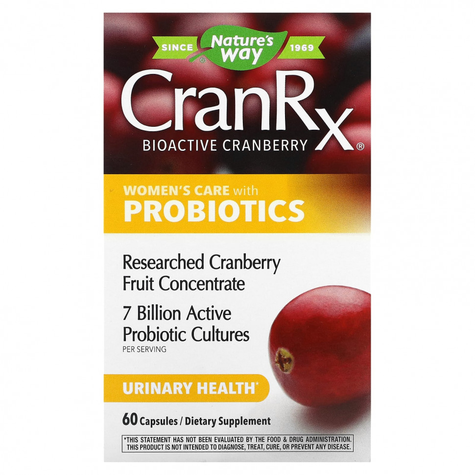   (Iherb) Nature's Way, CranRx,     , 60     -     , -, 