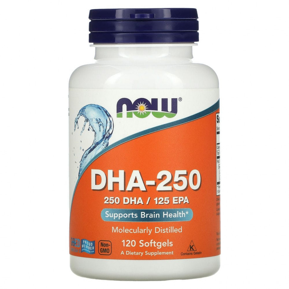 ���� ������ (Iherb) NOW Foods, ���-250, 120 ������, ������ �� 2020 ���